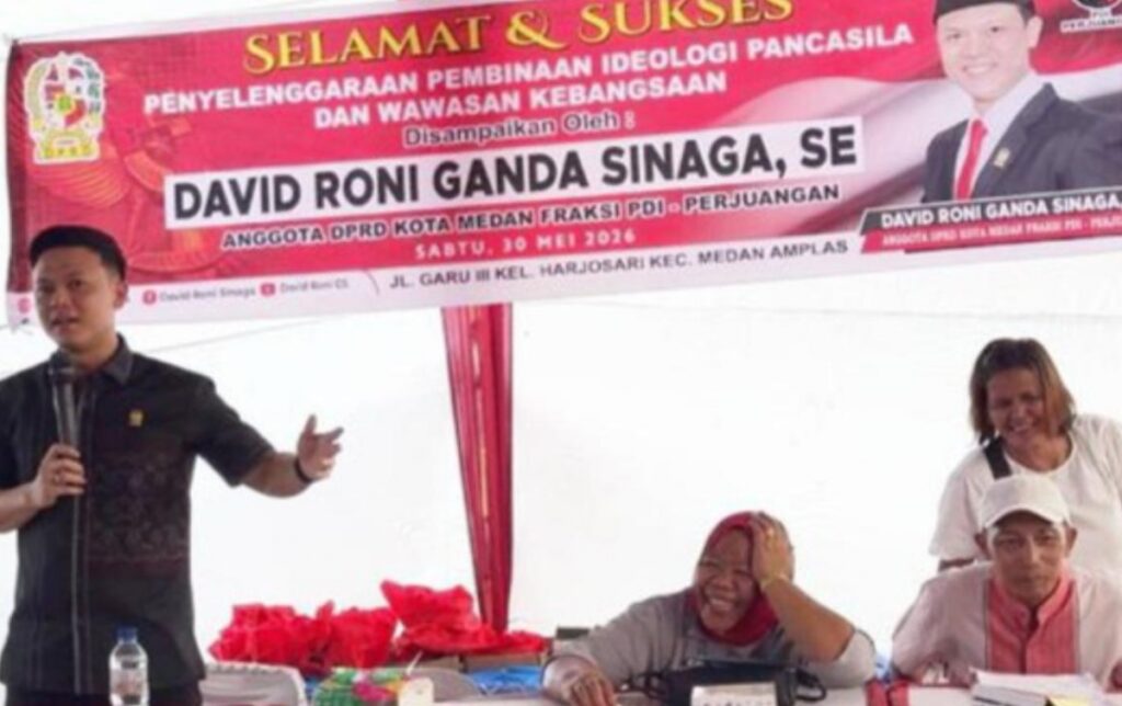 Sosialisasi Wasbang, David Roni Sinaga: Pancasila Adalah Pondasi Tegaknya NKRI