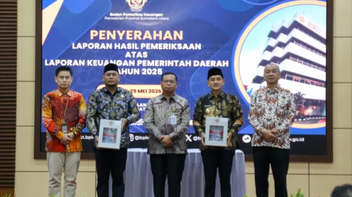 Luar Biasa, Pemko Tebingtinggi Raih WTP 8 Kali Berturut-Turut