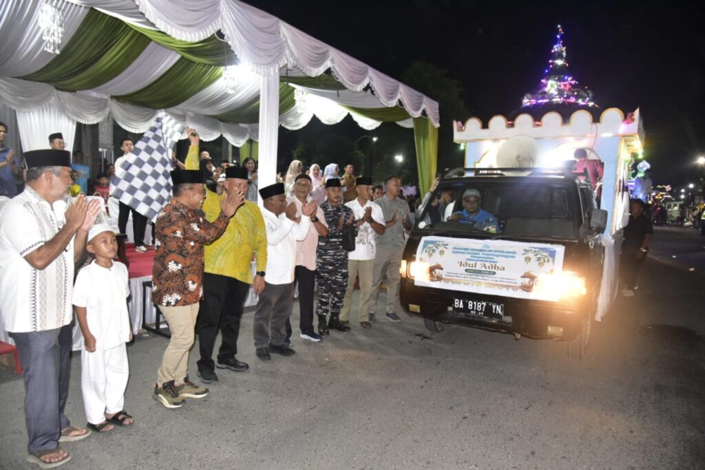 Idul Adha Ceria, Masinton Pasaribu Lepas Pawai Takbir Keliling
