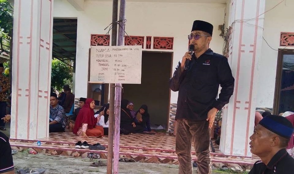Kader Senior Berpulang, Anggota DPRD Asahan Kiki Khomeni Ucapkan Bela Sungkawa