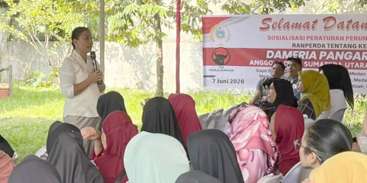 Anggota DPRD Sumut Dameria Pangaribuan Dorong Masyarakat kembangkan Kreatifitas Anak