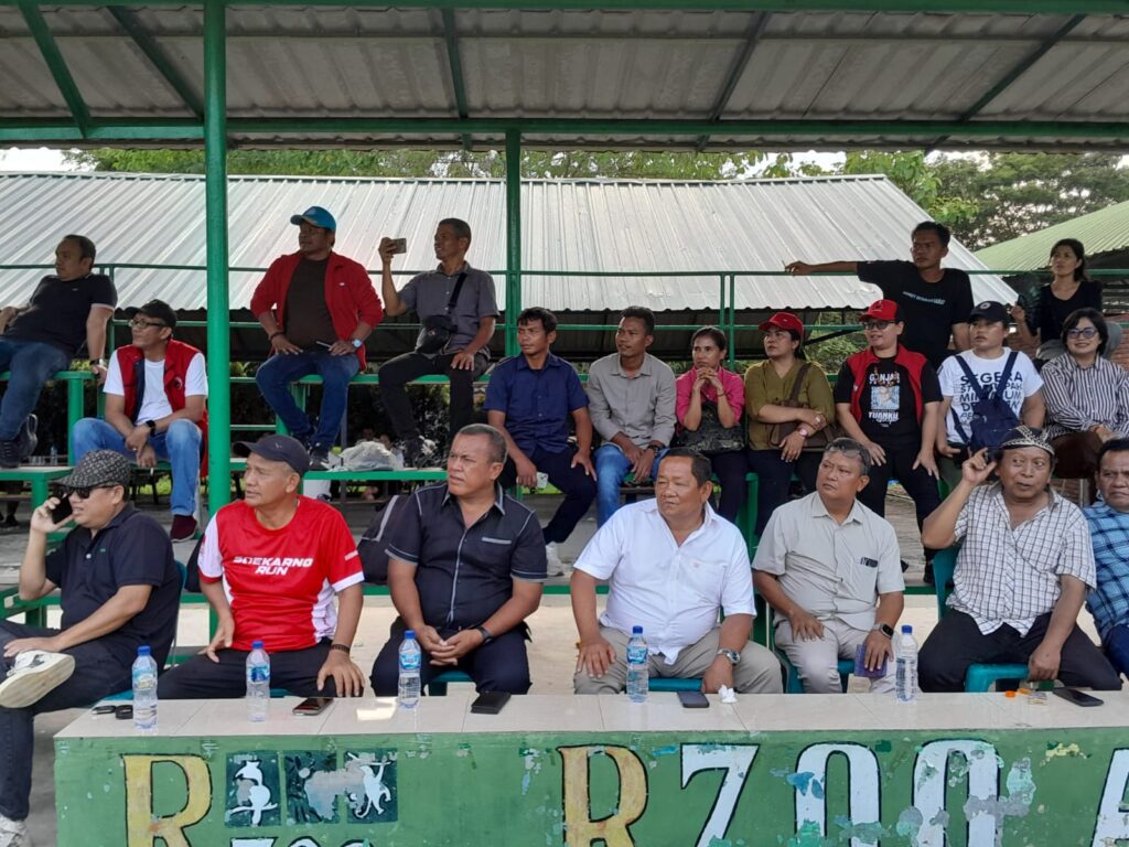 Tonton Pertandingan Sukarno Cup U-17 Regional Sumut, Rapidin Simbolon Senang Nilai Kekeluargaan Dijunjung Tinggi